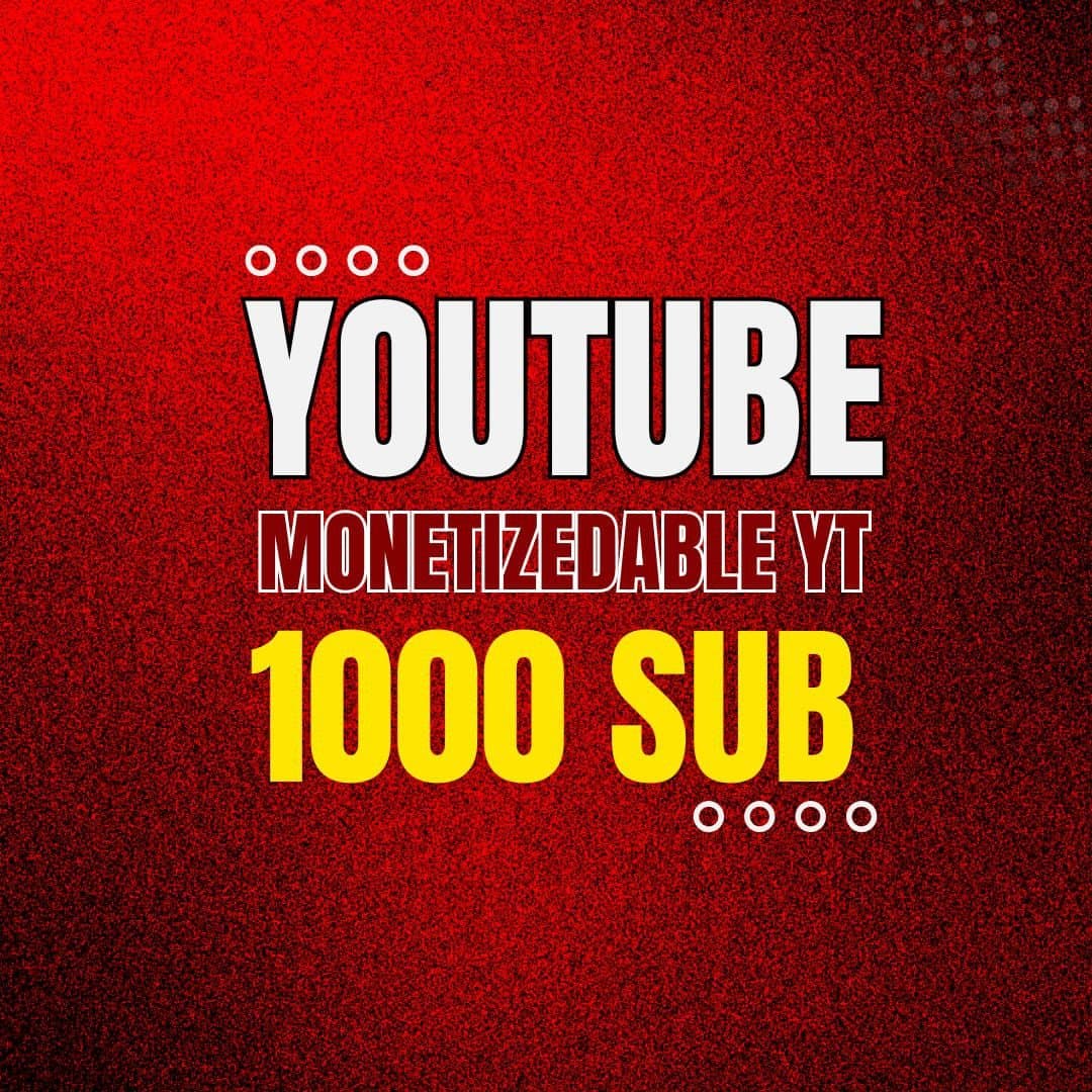 1000 Subscribers For YouTube