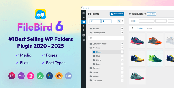 FileBird - WordPress Media Library Folders