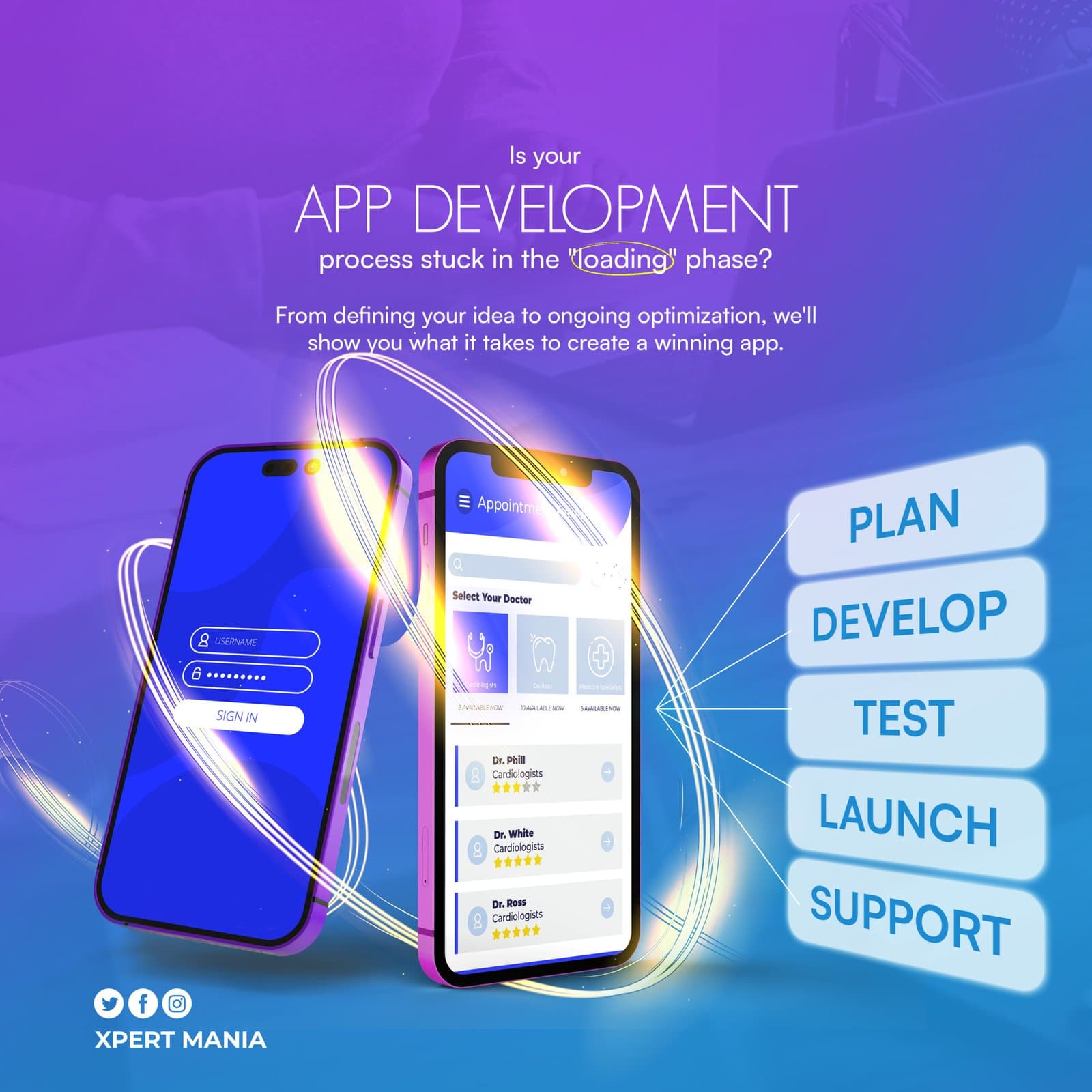 Our Agency will do Mobile App Development, ios app, Android App Creation Flutter App Developer
