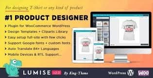 Product Designer for WooCommerce WordPress | Lumise