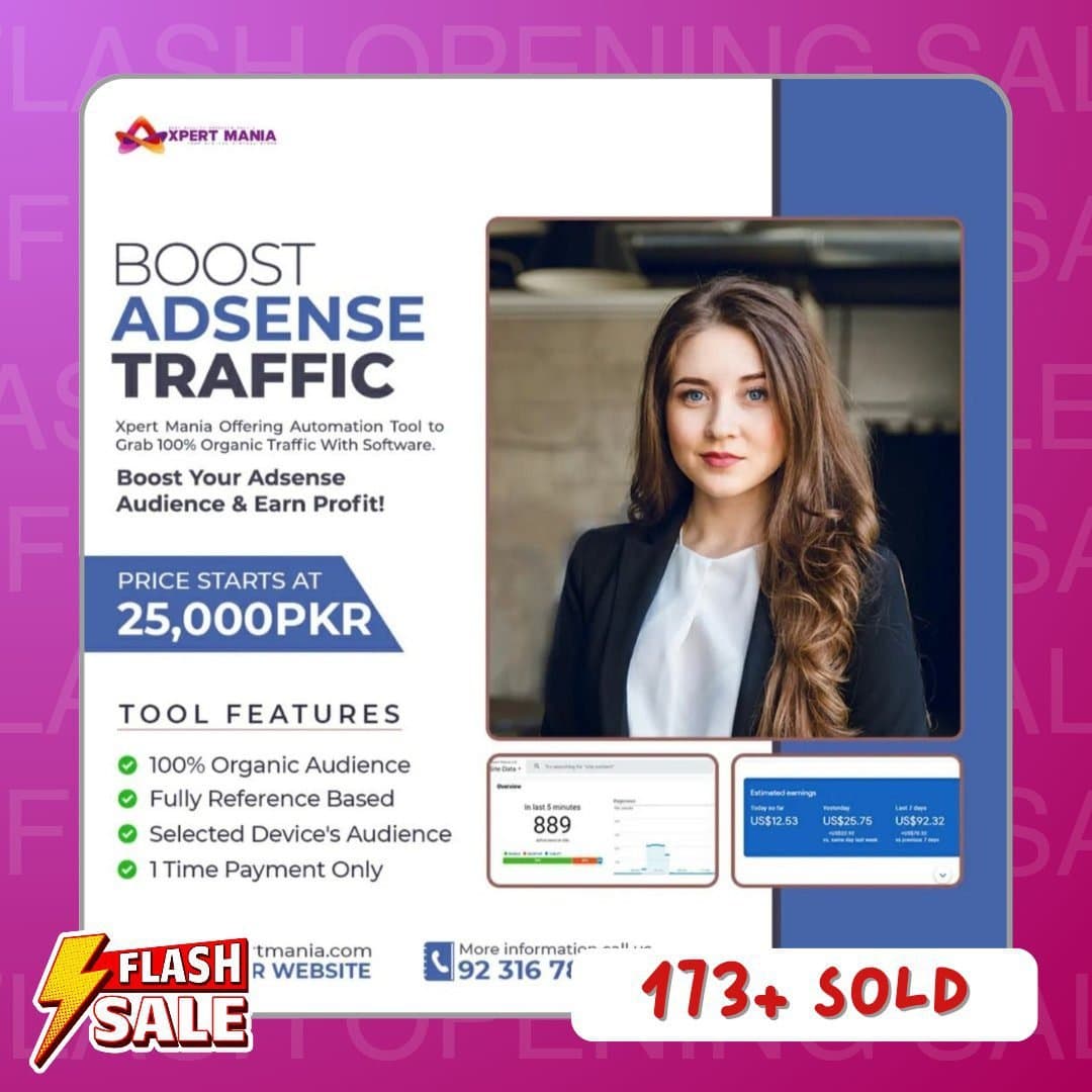 Traffic on Your Adsense Associated Websites