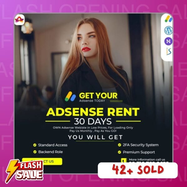 AdSense On Rent ( Earn Now Easily )