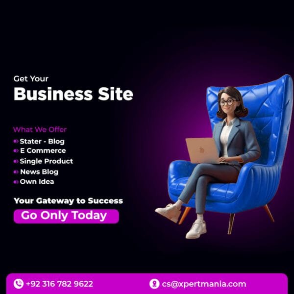 Develop Business Site For Your Business ( Custom Website Development )